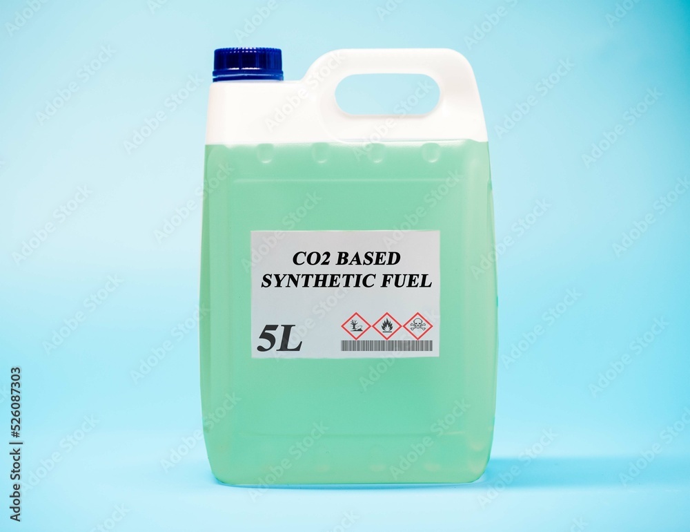 Biofuel in chemical lab in glass bottle Co2-Based Synthetic Fuel Biofuel in chemical lab in glass bottle Co2-Based Synthetic Fuel