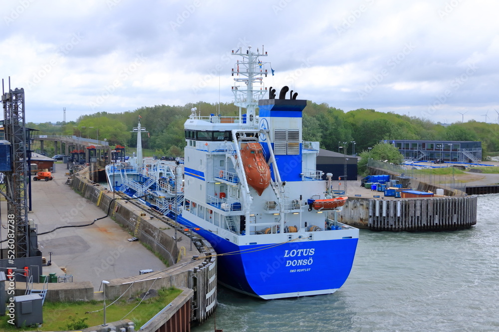 June 2 2022 - Puttgarden, Germany: ships between Puttgarden and Rodby at  the Baltic sea Stock Photo | Adobe Stock