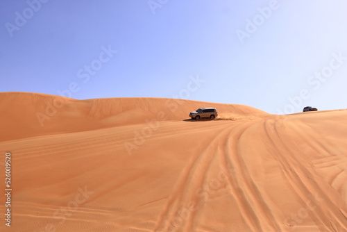 SUV tour at the Wahiba Sands  Sultanate of Oman