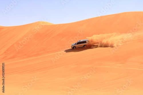 SUV tour at the Wahiba Sands, Sultanate of Oman photo
