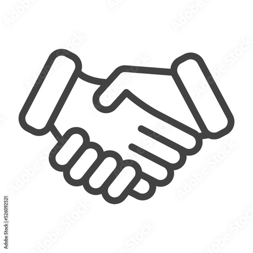 Relationship Thin Line Icon. Outline Icon. Editable Stroke.