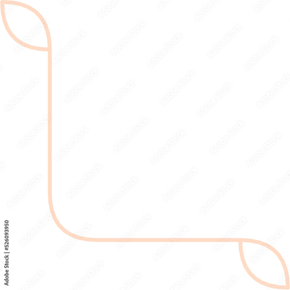 Aesthetic Border Corner Line Aesthetic Border Corner Line