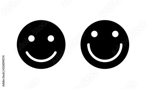 Smile icon vector. smile emoticon icon. feedback sign and symbol