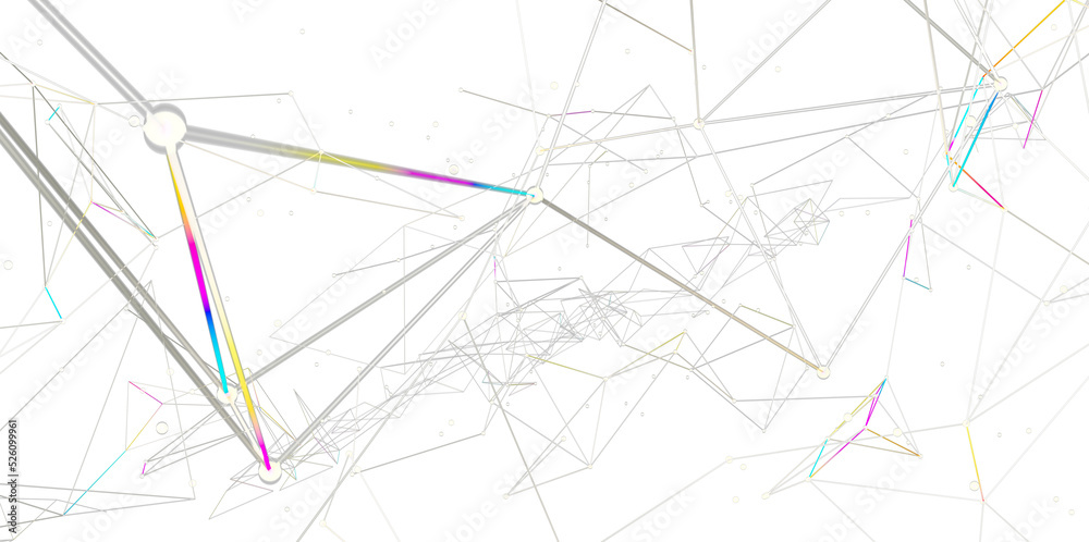 Neural network concept. Connected cells with links. Neural network concept. Connected cells with links.