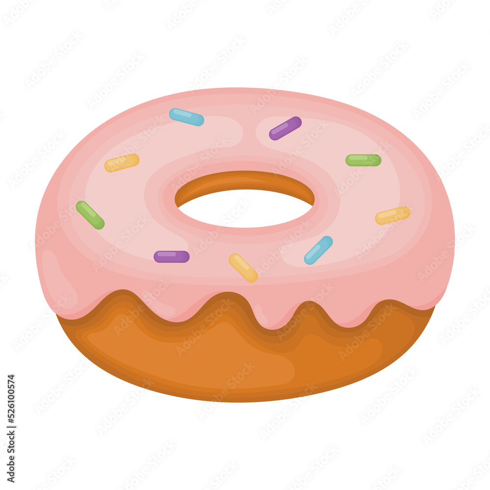 Donut icon. Donut icon.