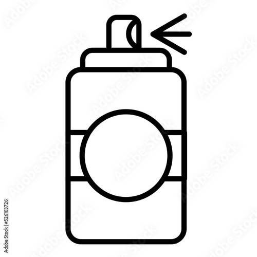 Insect Repellent Line Icon