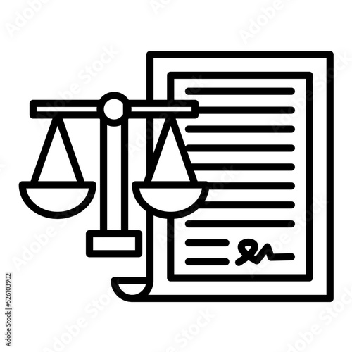 Bureaucracy Line Icon