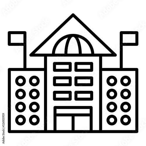 Congress Line Icon