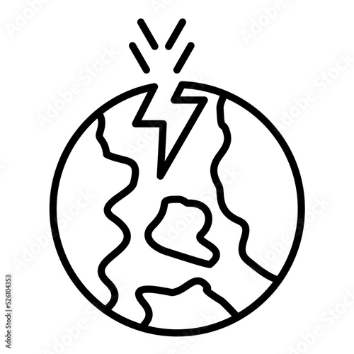 Apocalypse Line Icon