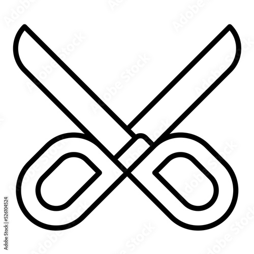 Scissors Line Icon