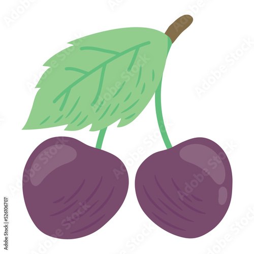 fresh grapes and leafs