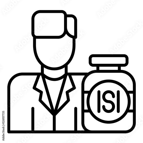Employer Sponsored Insurance Line Icon