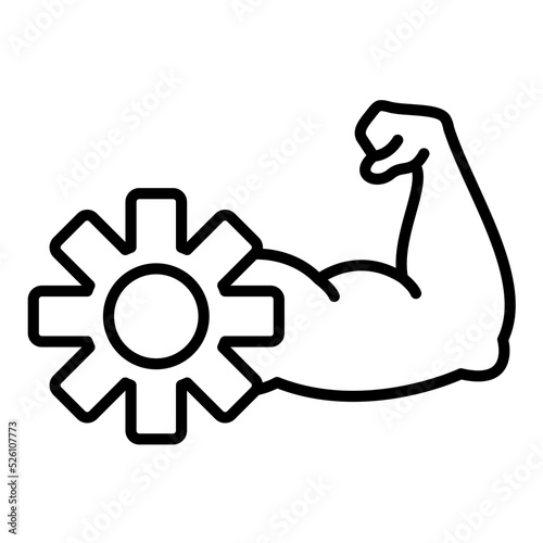 Hard Skills Line Icon