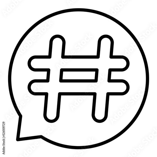 Description Tag Line Icon