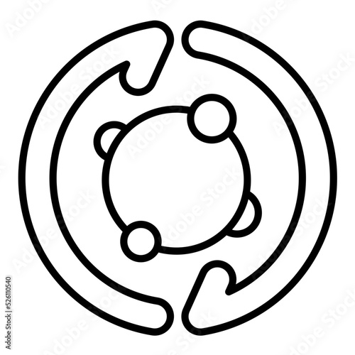 Metabolism Line Icon