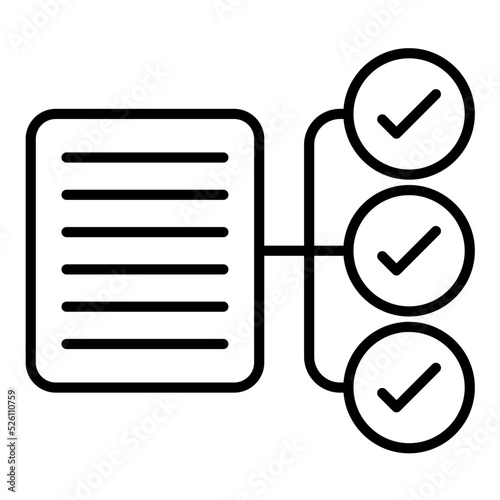 Deliverables Line Icon