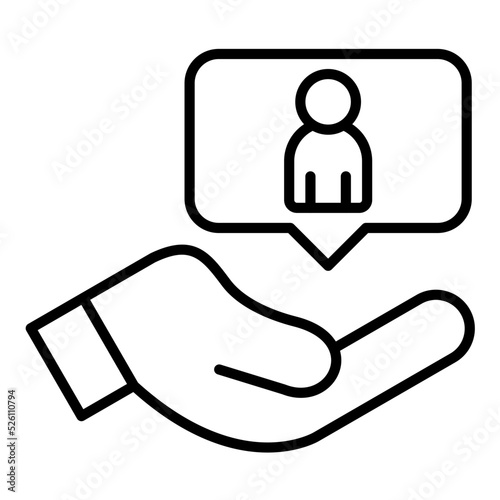 Followers Line Icon