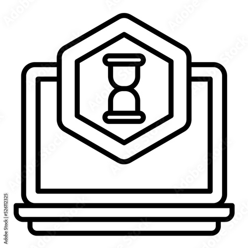 Hackathon Line Icon