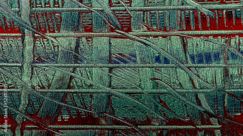Carpet Abstract Texture. Computer Art. 3D rendering product