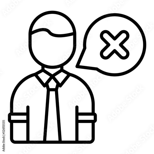 Fired Line Icon