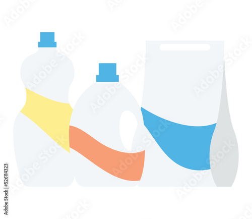 laundry products packings