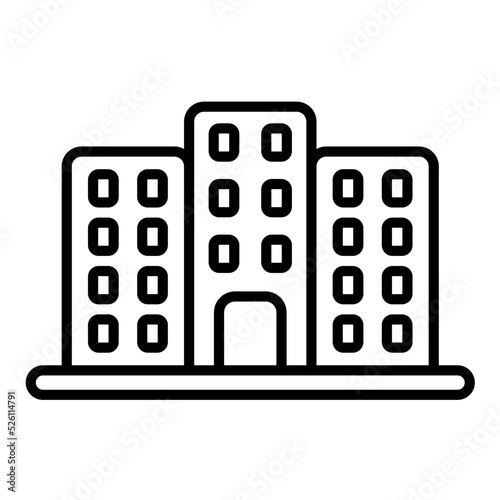 Main Establishment Line Icon