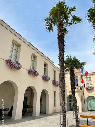 Obraz na płótnie Ville des Sables d'Olonne w salonie