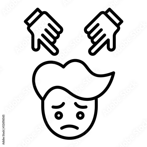 Guilt Line Icon