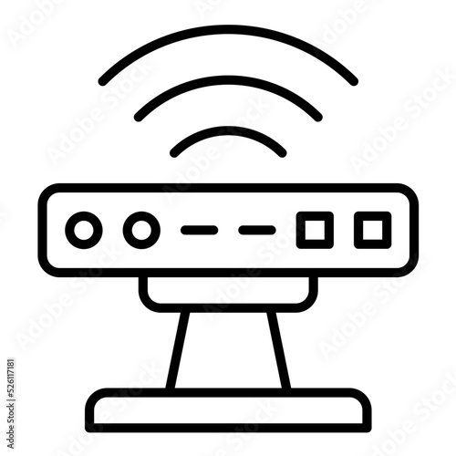 Kinect Line Icon