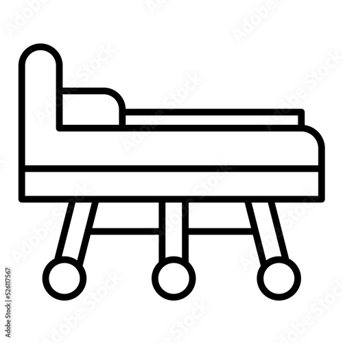 Stretcher Line Icon