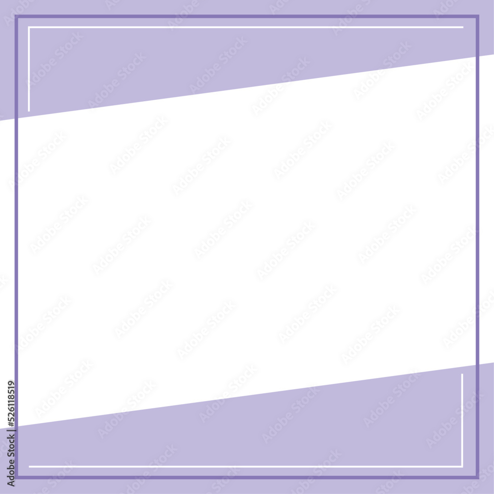 Violet and white background color with stripe line shape. Suitable for social media post and web internet ads. Template layout. Frame, boarder for text, picture, advertisement. Empty space. Violet and white background color with stripe line shape. Suitable for social media post and web internet ads. Template layout. Frame, boarder for text, picture, advertisement. Empty space.
