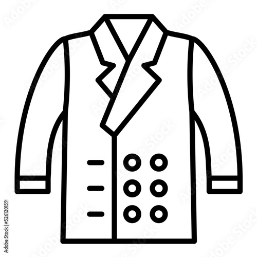 Coat Line Icon