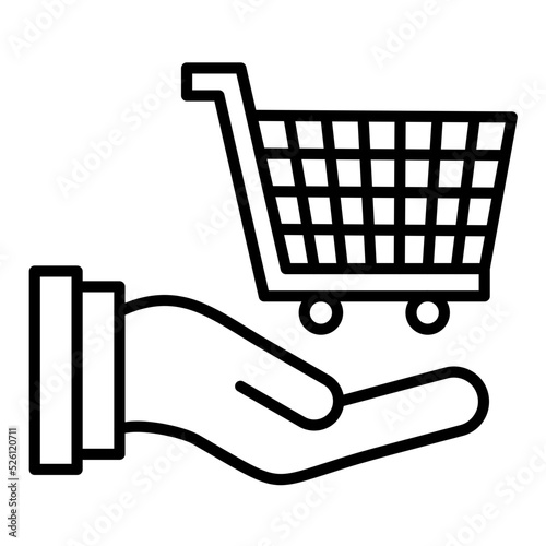 Purchasing Line Icon