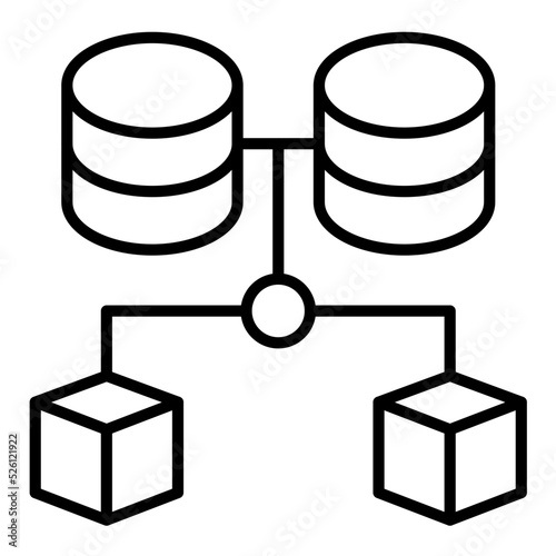 Massive Information Line Icon