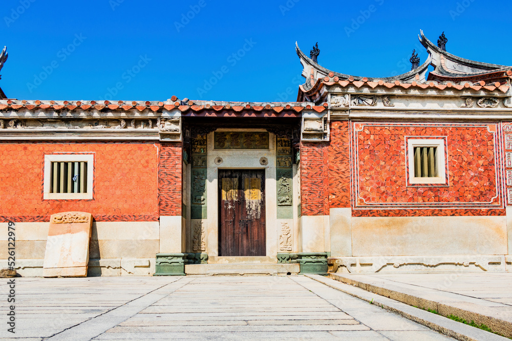 This is an ancient house in Southern Fujian, China. This is an ancient house in Southern Fujian, China.