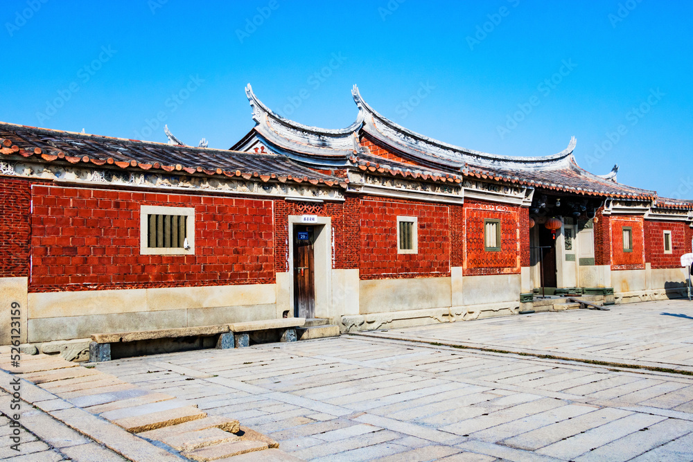 This is an ancient house in Southern Fujian, China. This is an ancient house in Southern Fujian, China.