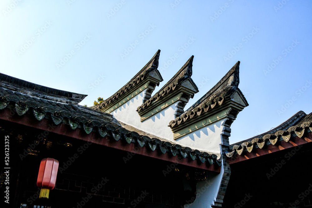 It is a Buddhist temple in Jiangnan area of China. It is a Buddhist temple in Jiangnan area of China.