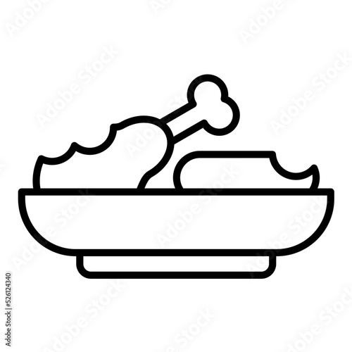 Leftovers Line Icon