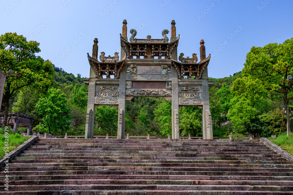 This is the memorial archway of Song Dynasty in China. This is the memorial archway of Song Dynasty in China.