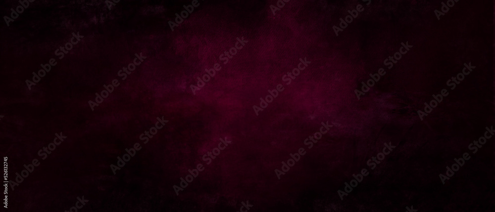Violet Distressed Texture for your design. Dark abstract purple pink concrete paper texture background banner pattern. Backdrop red grunge background with space for text or image. Rich red background