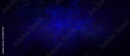 Dark Blue Distressed Grunge Texture for your design. abstract blue concrete texture background banner pattern. Backdrop dark paper texture grungy background with space for text or image.