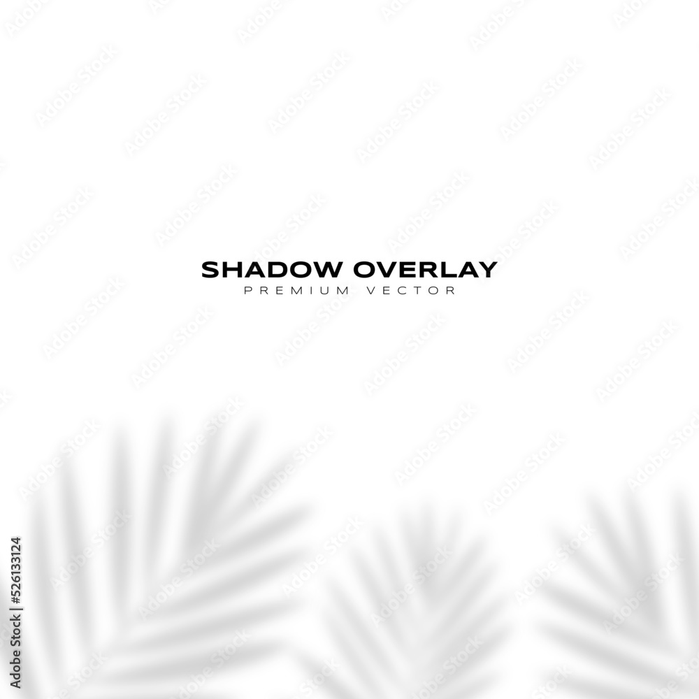 Obraz premium shadow overlay premium vector
