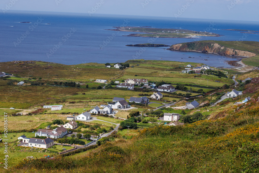 The Wild Atlantic Way from the Sky Road at Clifden, Ireland