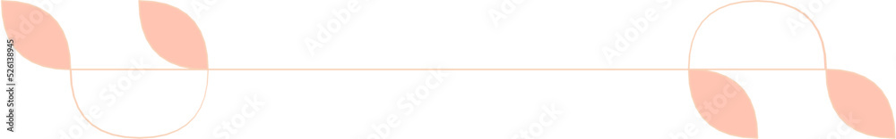Floral Aesthetic Divider Line Art Floral Aesthetic Divider Line Art