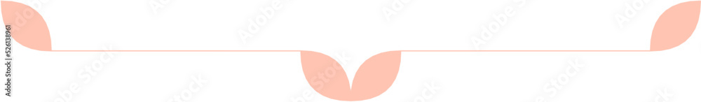 Floral Aesthetic Divider Line Art Floral Aesthetic Divider Line Art