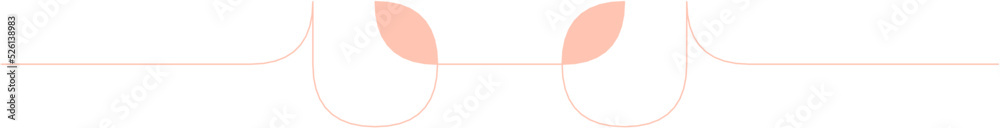 Floral Aesthetic Divider Line Art Floral Aesthetic Divider Line Art