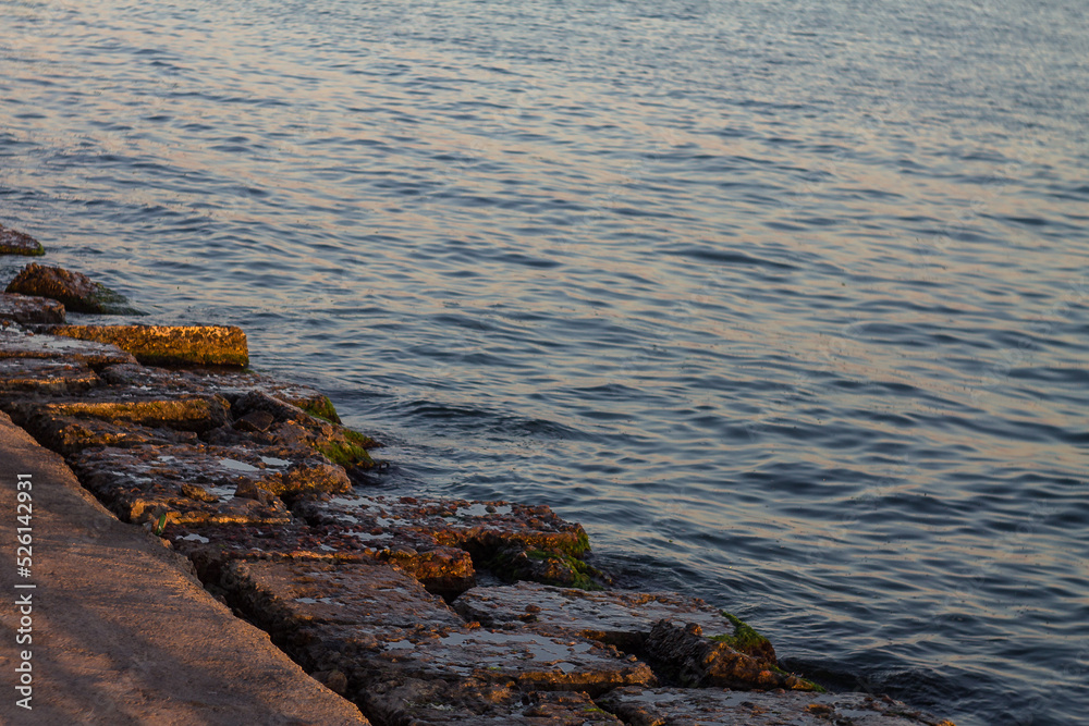 Sea and stones