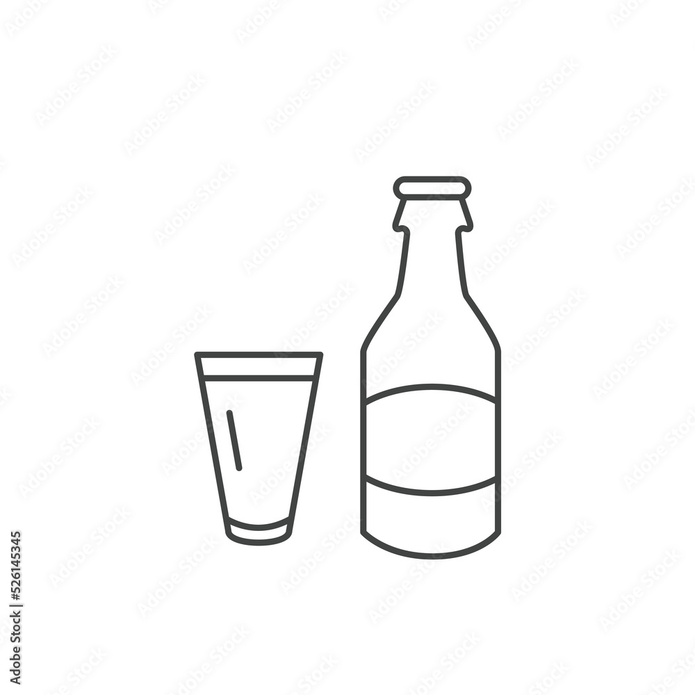 Wine icons symbol vector elements for infographic web Wine icons symbol vector elements for infographic web