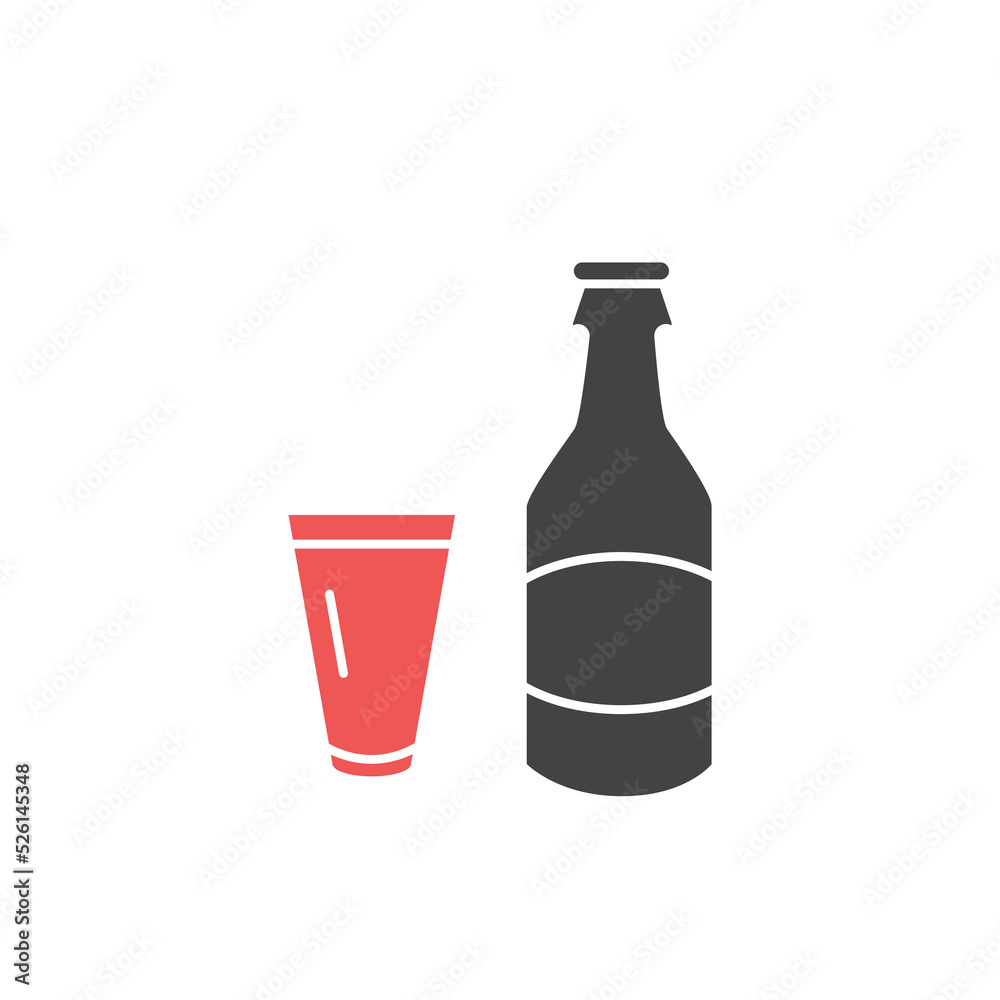 Wine icons symbol vector elements for infographic web Wine icons symbol vector elements for infographic web