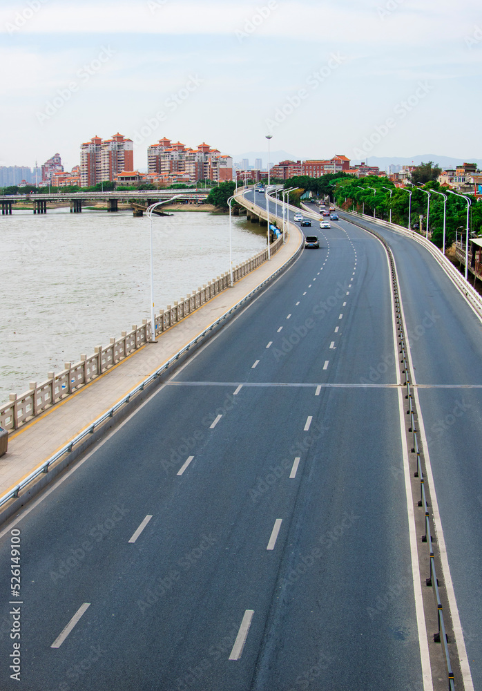 traffic on the highway